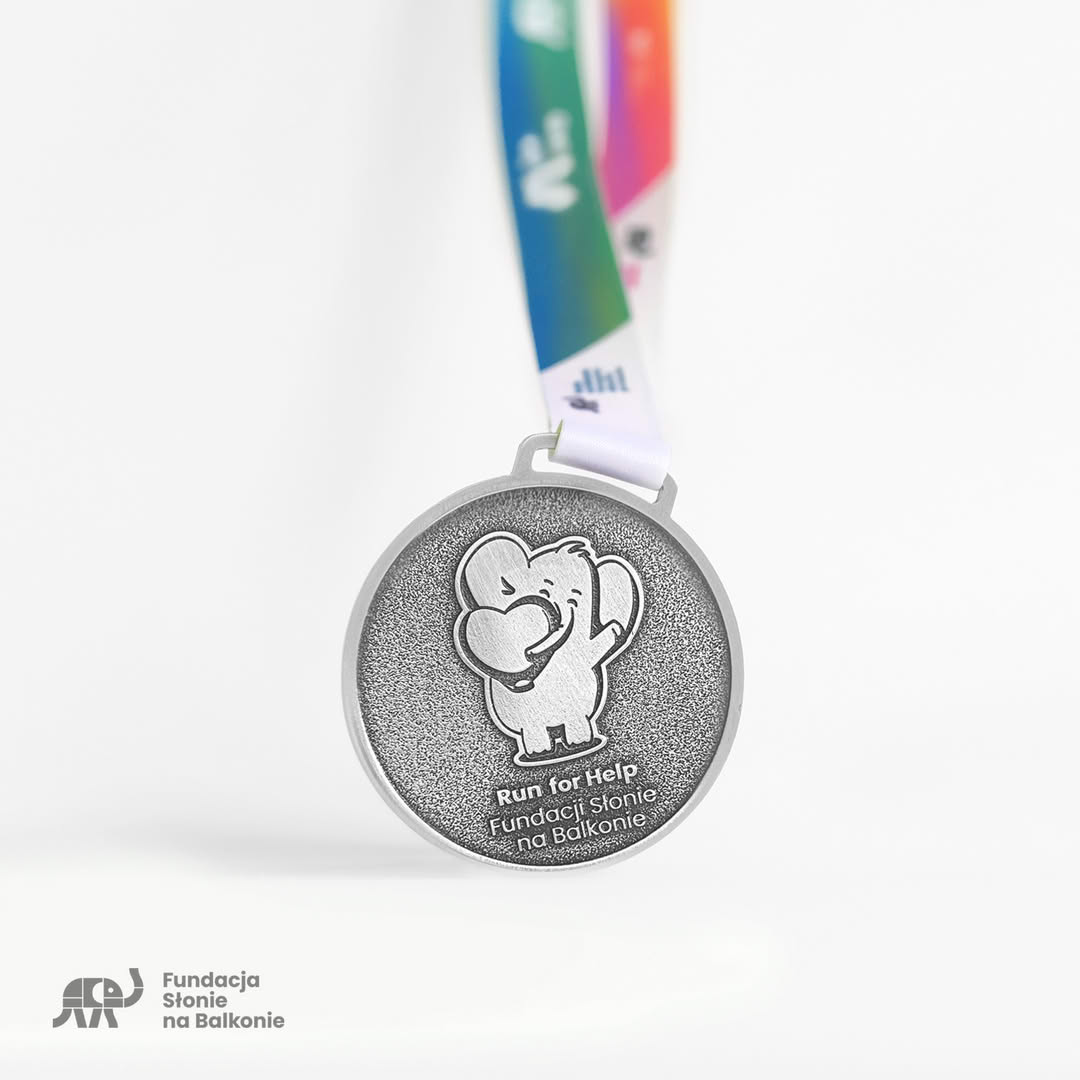 Medal za Run for Help Jesień' 24