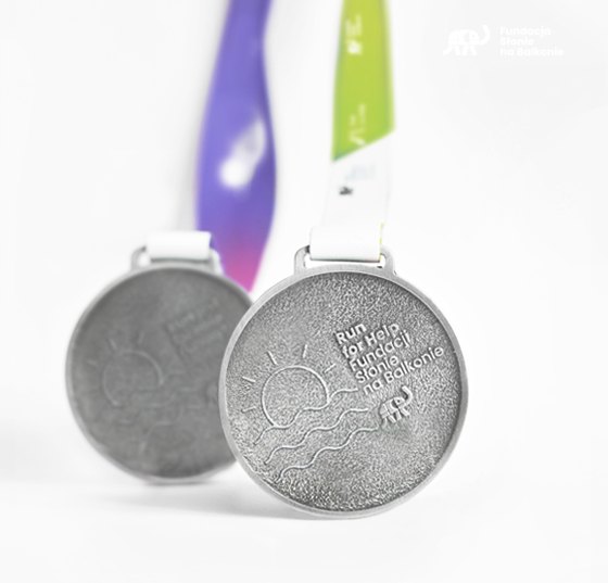 Medal za Run for Help Lato' 23
