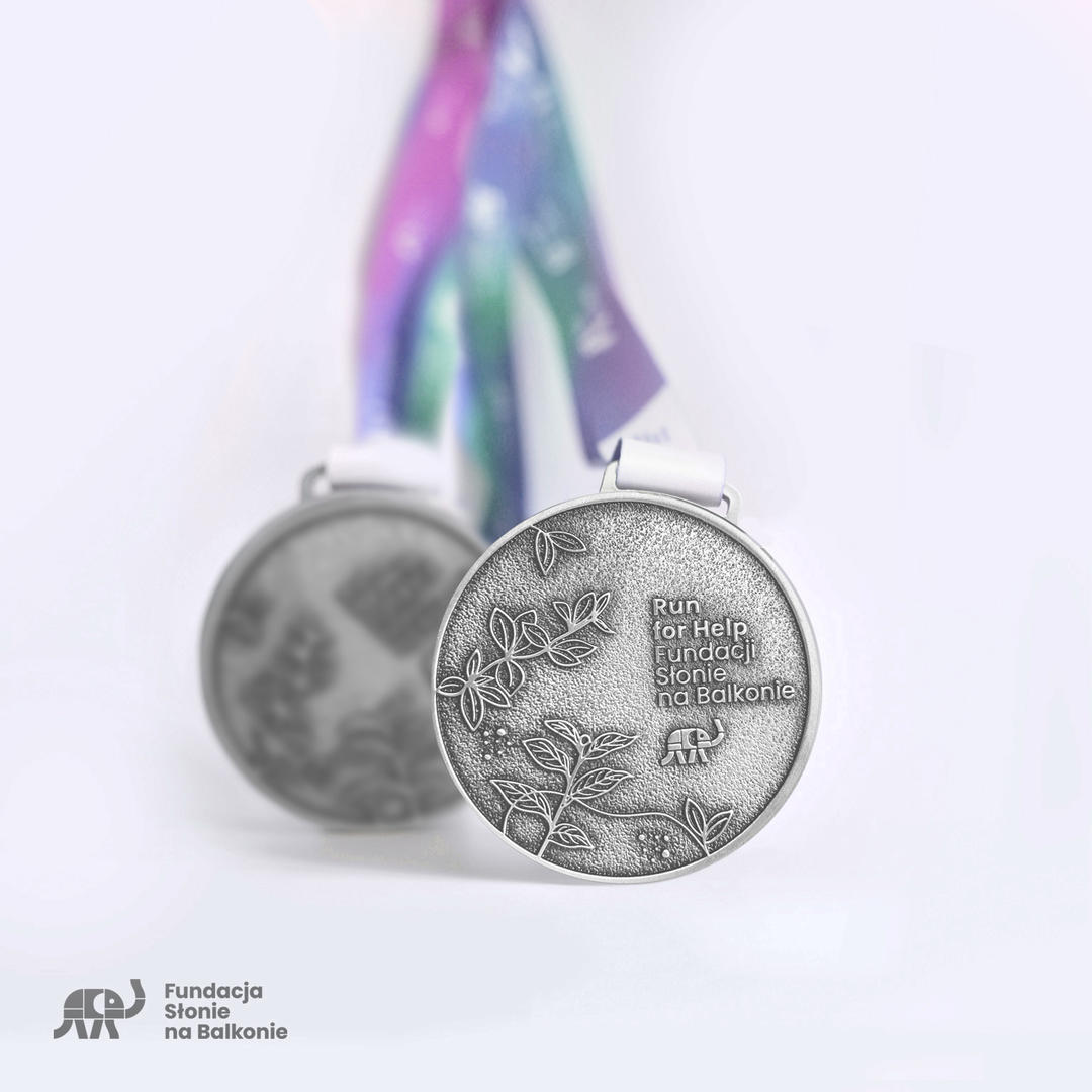 Medal za Run for Help Wiosna' 24
