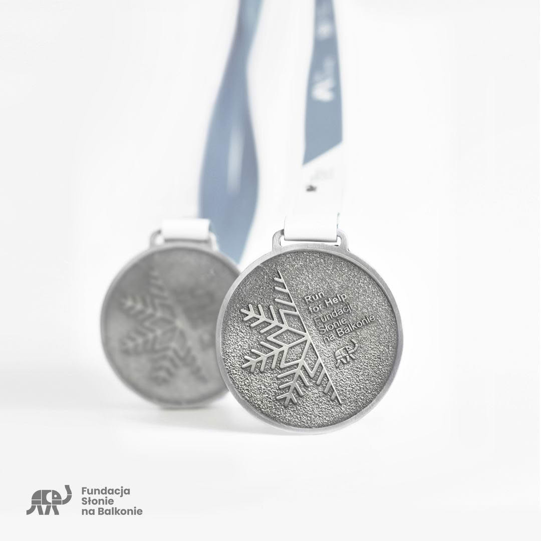 Medal za Run for Help Zima' 23